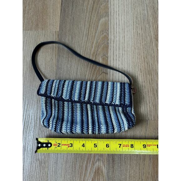 The Sak Knit Wristlet in Blue Stripe‎ - Picture 7 of 7